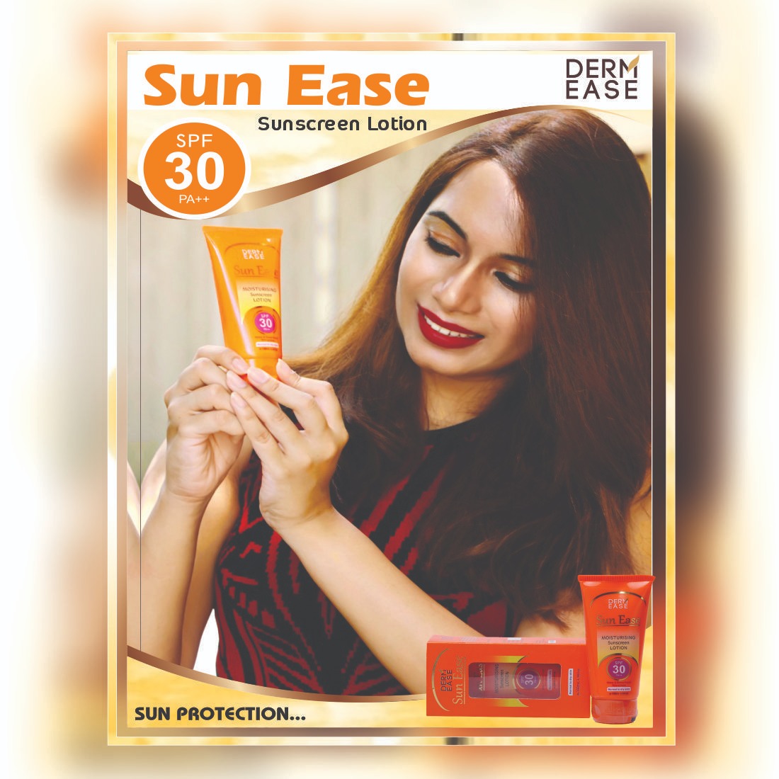 DERM EASE Sun Ease Sunscreen Body Lotion